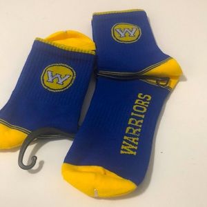 1 pair Golden State Warrior socks